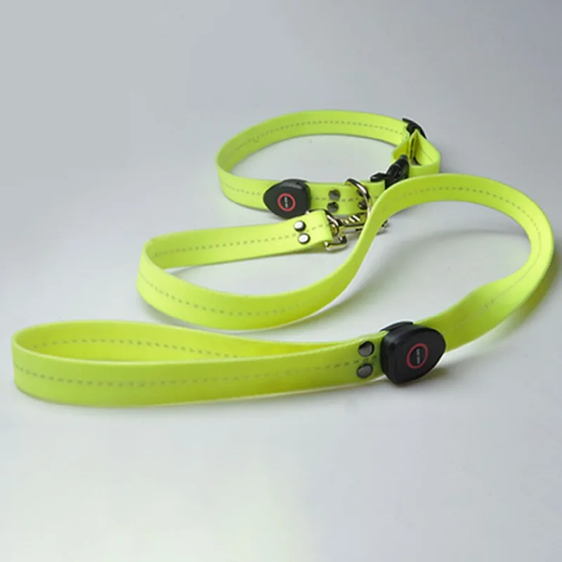 

Rechargeable Pet Dog LED Glowing Collar Pet Luminous Flashing Necklace Outdoor Walking Dog Night Safety Supplies