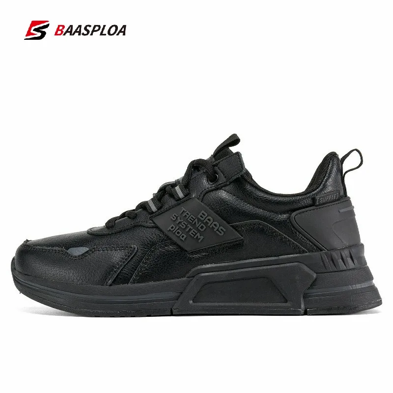 Baasploa New Arrival Men Sneakers Non-Slip Shock Absorption Outdoor Camping Shoe Breathable Walking Running Shoes Brazil Only