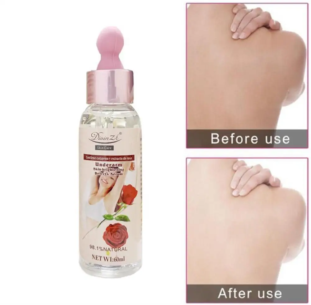 60 мл Отбеливание подмышки эфирное масло между ног колени частные Запчасти