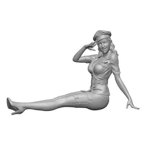 

1/16 Resin Model Figure GK，Female role， Unassembled and unpainted kit