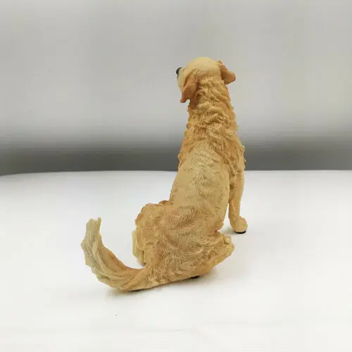 JJM золотистый ретривер собака вибрирующий хвост искусственные животные