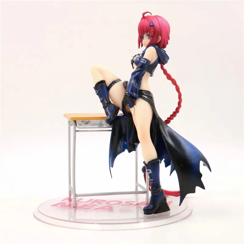 Аниме Love Ru Darkness Kurosaki Mea Sexy Girl 1/7 фигурка из ПВХ Коллекционная модель игрушки для