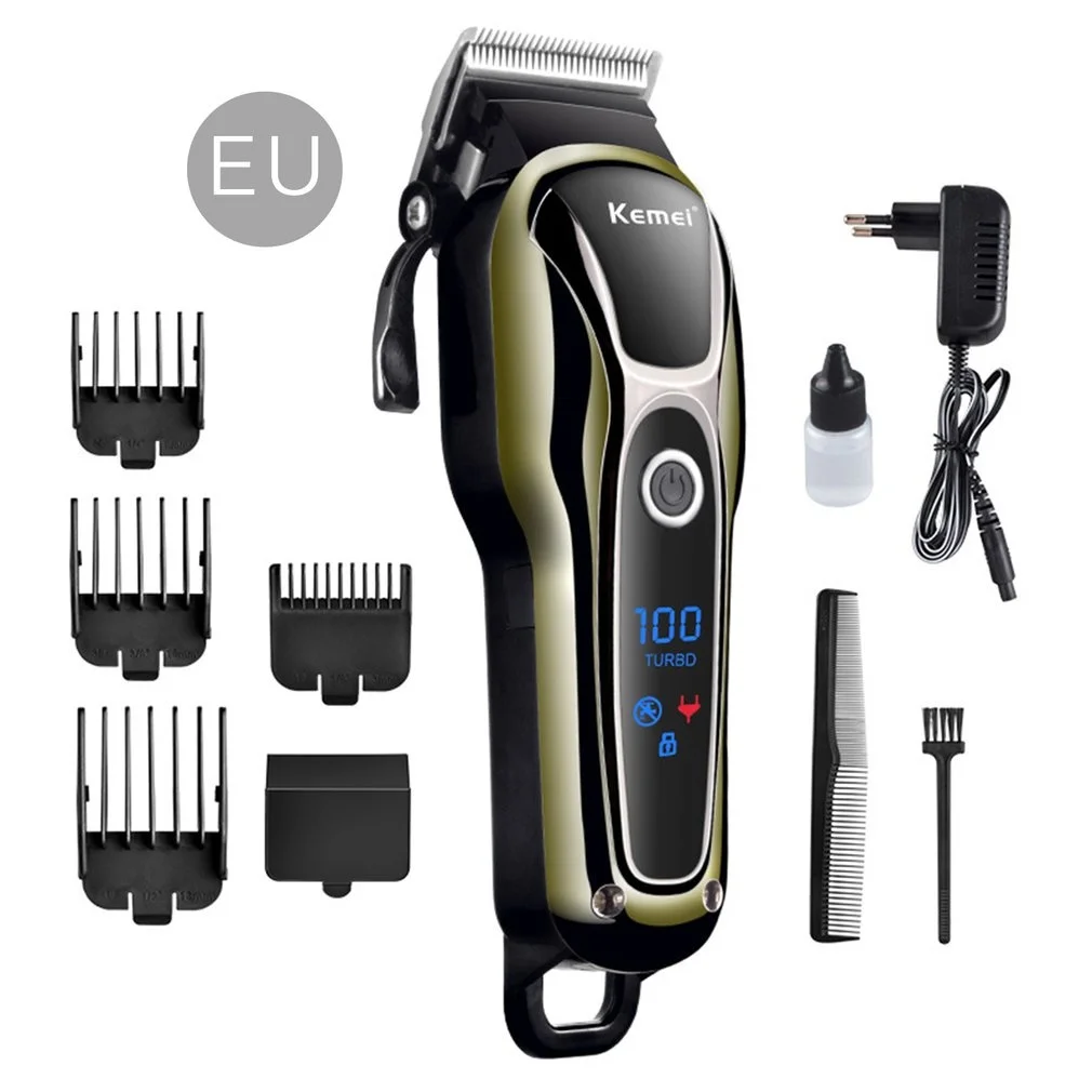 

100-240V rechargeable Original two speed motor professional trimmer for men clipper pro electric hair cutting machine