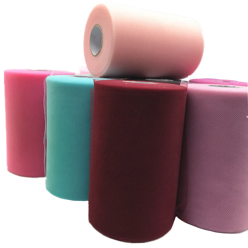 

15cm 100 Yards DIY Table Skirt Birthday Wedding Party Decoration Tulle Organza Roll Party Decoration Mariage Baby Shower Decor