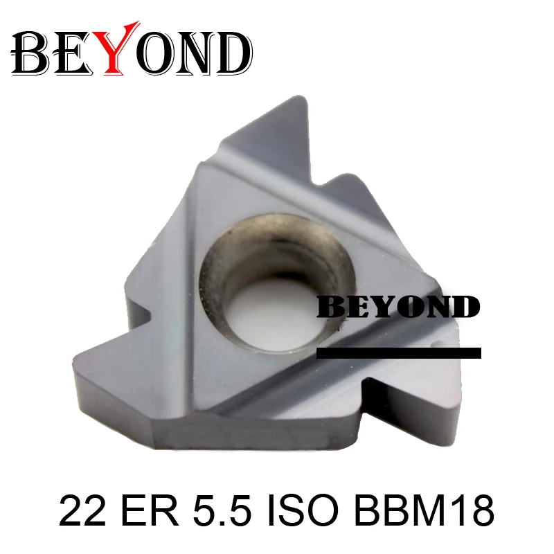BEYOND 22 ER 3.5/4.0/4.5/5.0/5.5/6.0 ISO carbide inserts 22ER for thread boring bar lathe turning tools SER SNL cnc SER2525 | Инструменты