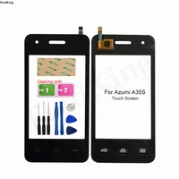 a35s touch panel for azumi a35s touch screen digitizer front glass lens sensor panel repair parts