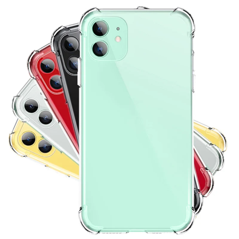 Чехол для iPhone 11 Pro XS Max XR противоударный чехол SE 2020 12 Mini X 7 8 6S Plus задняя крышка