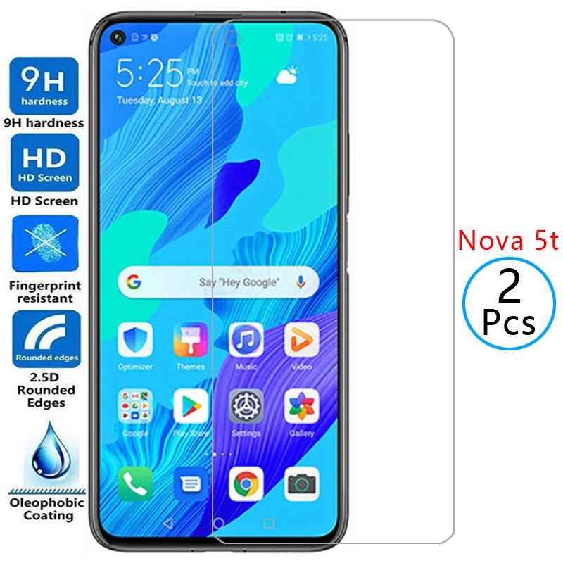 

protective tempered glass for huawei nova 5t screen protector on nova5t 5 t t5 film huawey huwei hawei huawi huawe huawai honor