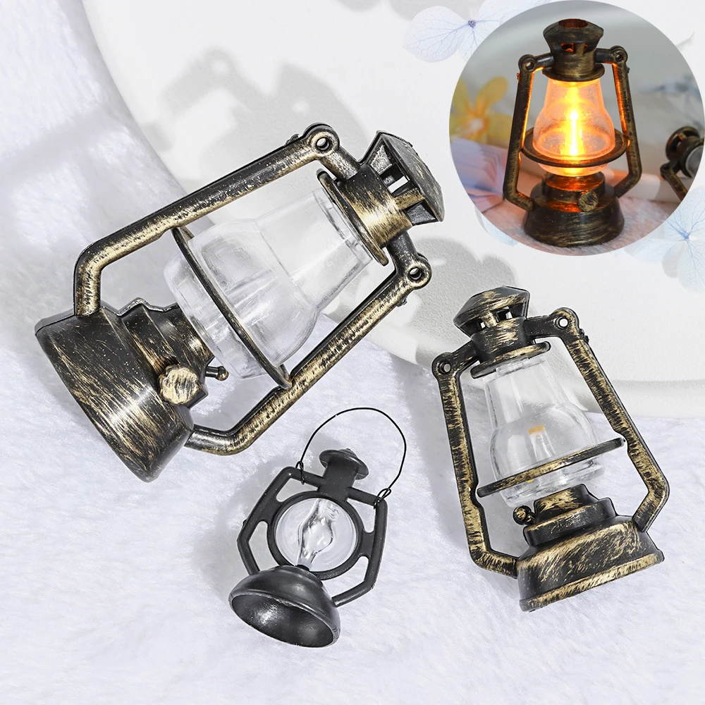 Миниатюрный Керосиновый Фонарь в масштабе 1:12 миниатюрная масляная лампа
