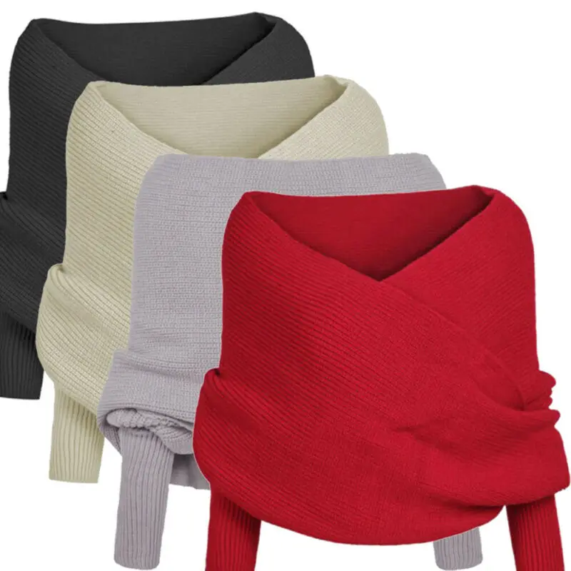 Женский трикотажный кардиган с V-образным вырезом и длинным рукавом |