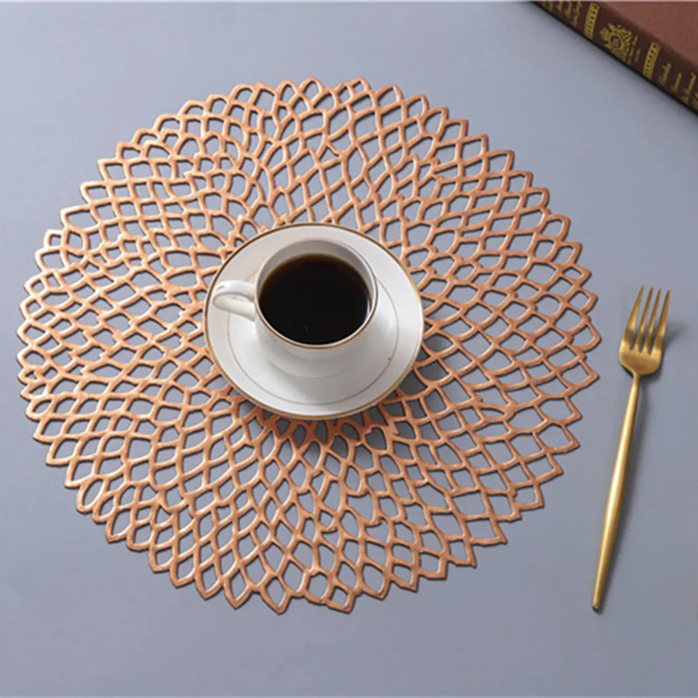 Подставка под искусство Рождественская имитация растений пальмовые золотые