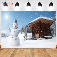 yeele christmas glitters backgrounds for photography winter snow snowman gift baby newborn portrait photo backdrop photocall