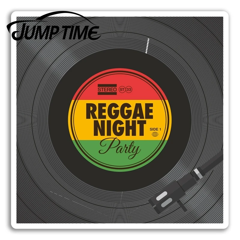 Виниловые наклейки с надписью время прыжков для регги музыкальные диджея