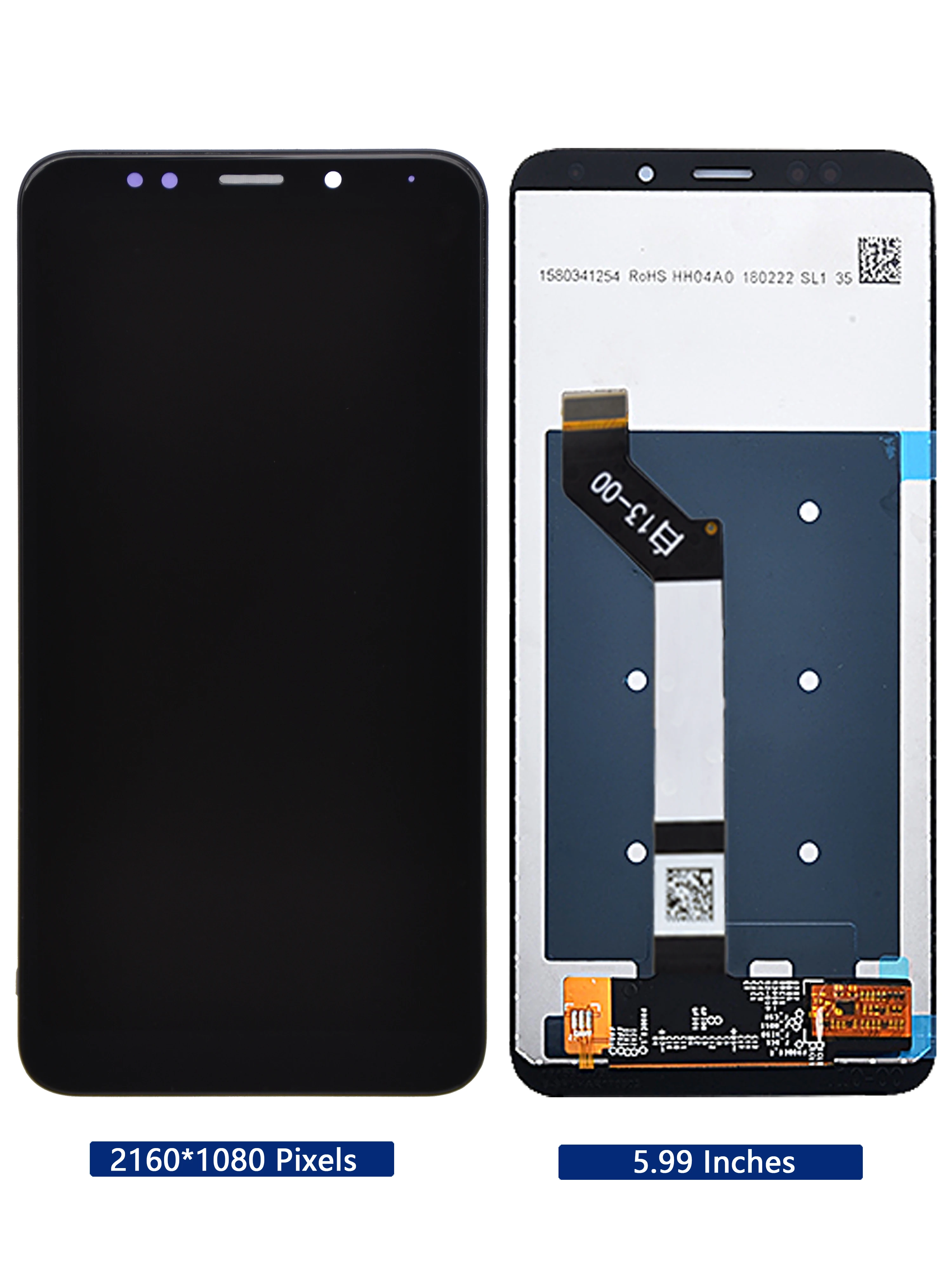 Pantalla LCD Original de 5,99 "para Xiaomi Redmi 5 Plus, Marco 10, pantalla t&aacute;ctil, repuesto de digitalizador LCD-1