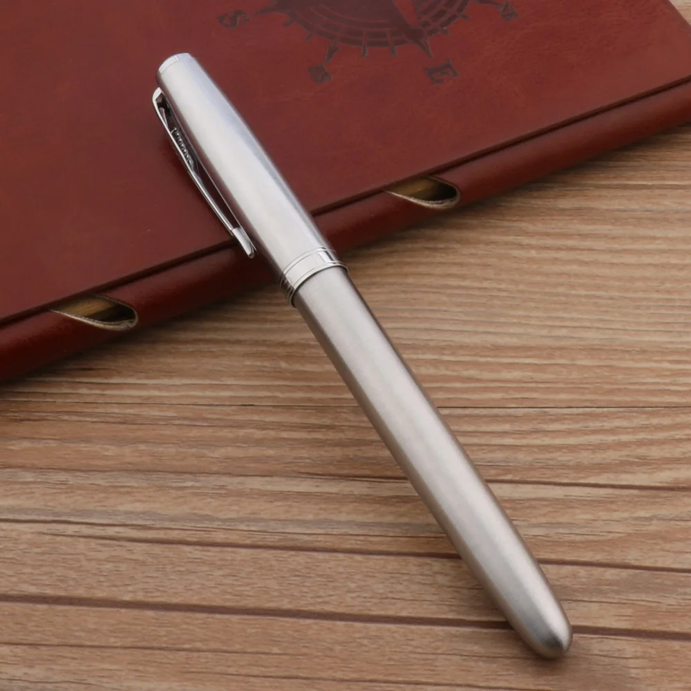 Ручка перьевая JINHAO 85 Классическая вращающаяся карандаш из нержавеющей стали с