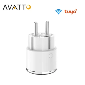 Умная розетка AVATTO Mini Standard 16A