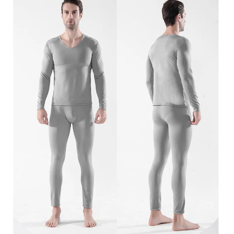 Новый стиль кальсоны мужские Модальные тонкое термобелье v образный вырез