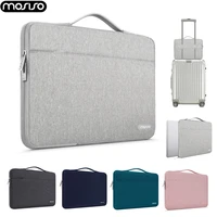 mosiso polyester laptop sleeve bag for macbook air pro 13 15 16 inch notebook bag case for hp dell lenovo asus laptop handbag
