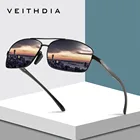 Бренд VEITHDIA, поляризованные мужские солнцезащитные очки, алюминиевая оправа, солнцезащитные очки, мужские очки для вождения, очки, очки, аксессуары, оттенки 2458