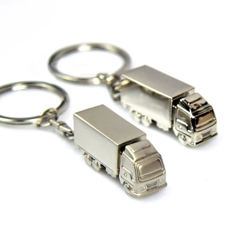 Металлические брелки для ключей грузовик креативная активность маленькие