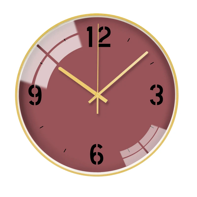 Стеклянные Настенные часы в скандинавском стиле аналоговые серые зеленые