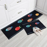 cartoon fish kitchen doormat carpet non slip kitchen mat absorbent living room bathroom bath carpet entrance doormat floor mat