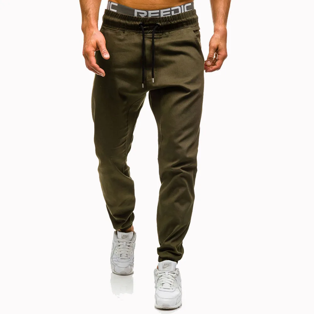 2019 Мужские штаны для бега фитнеса повседневные тренировок спортивная одежда