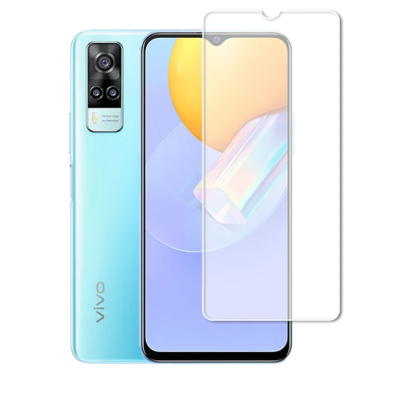 

2 шт. закаленное стекло для Vivo Y31S стекло для Vivo Y31S прозрачная стеклянная пленка для экрана протектор экрана HD стекло для vivo Y31S Vivo Y31