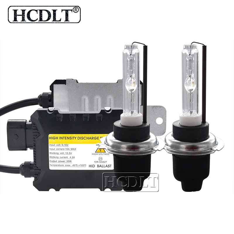 HCDLT DC 12 В Cnlight HID конверсионный комплект 55 Вт ксеноновая сменная лампа Электронный
