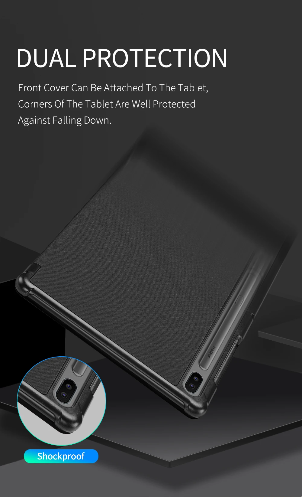 Чехол из искусственной кожи с защелкой для samsung Galaxy TAB S6 10," T865 подставка обложка для книги samsung TAB S6 SM-T865 10,5 дюймов чехол для планшета