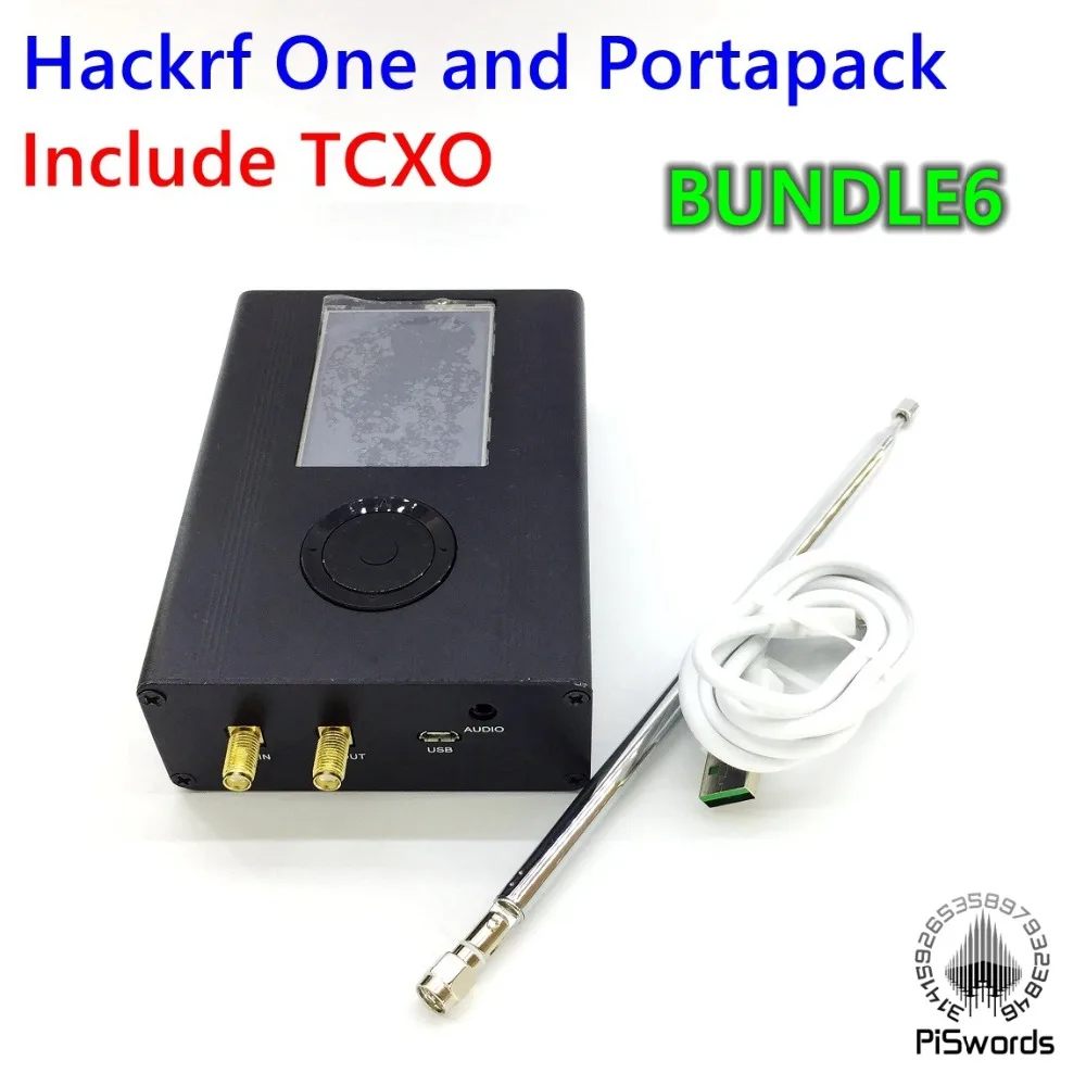 HackRF один SDR программное обеспечение определяется Радио 1 МГц до 6 ГГц Материнская плата макетная плата комплект с portapack хаос fm фильтр антенна