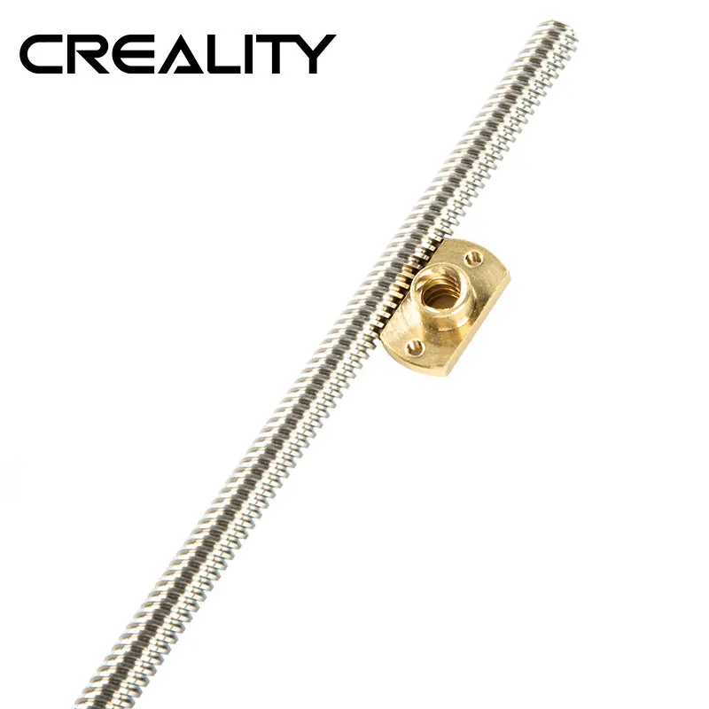 

2pcs Lead 8MM 365MM 515MM Ender-3 Z axis Rod Lead Screw+brass nuts for Ender-5 CR-10S CR-10 V2 CREALITY 3D Printer Parts