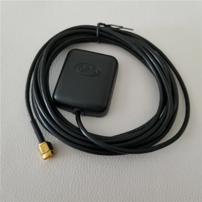 

GPS и Двухчастотная активная антенна автомобильная DVD-навигационная антенна SMA Штекерный кабель 3 м