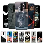 Чехол-накладка для Redmi Note 8 Pro, Redmi Note 8 Pro, мягкий силикон, 6,53 дюйма, с милым волком, защитный чехол для Redmi Note 8 Pro