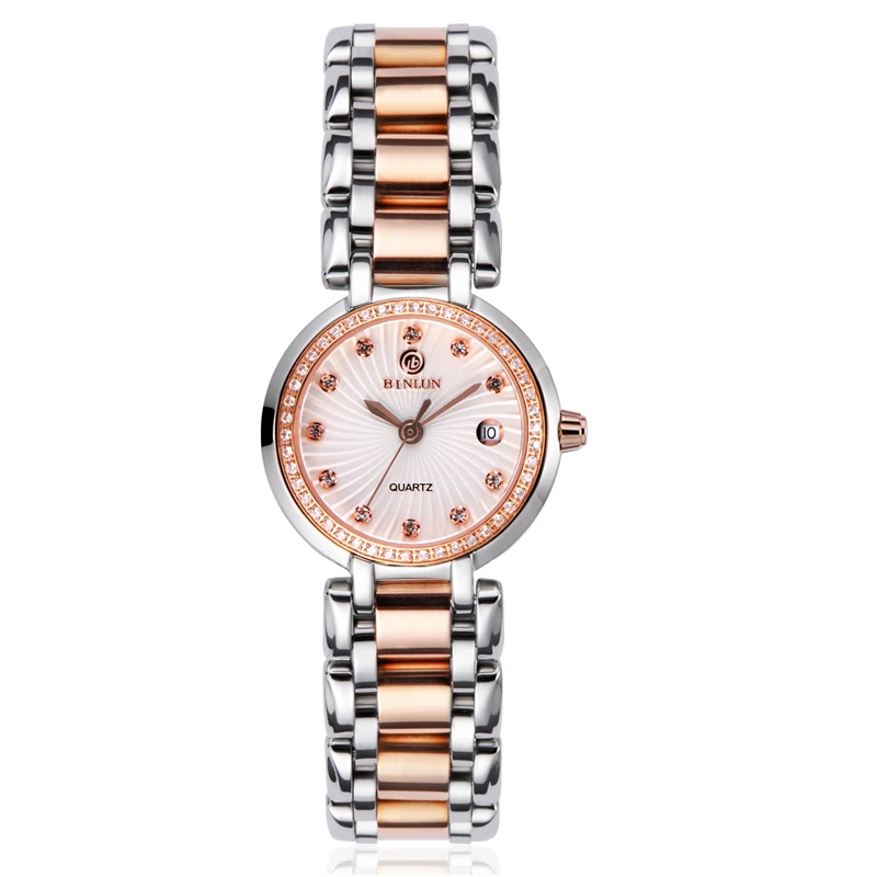 BINLUN роскошные часы для женщин наручные часы для пары rolexable для мужчин часы водонепроницаемые часы с бриллиантовым циферблатом спортивные часы Relogi