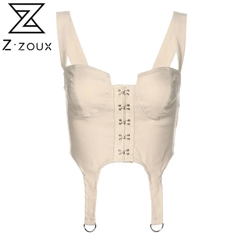 

Z-zoux Women Crop Top Irregular Sexy Short Black Crop Tops Vintage Asymmetry Sleeveless Sexy Top 2020 New Fashion Woman Clothes