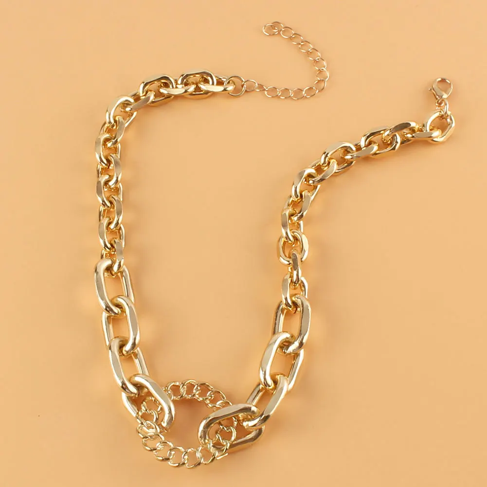 Кубинский чокер HaHaGirl в стиле панк Майами женское массивное ожерелье под воротник