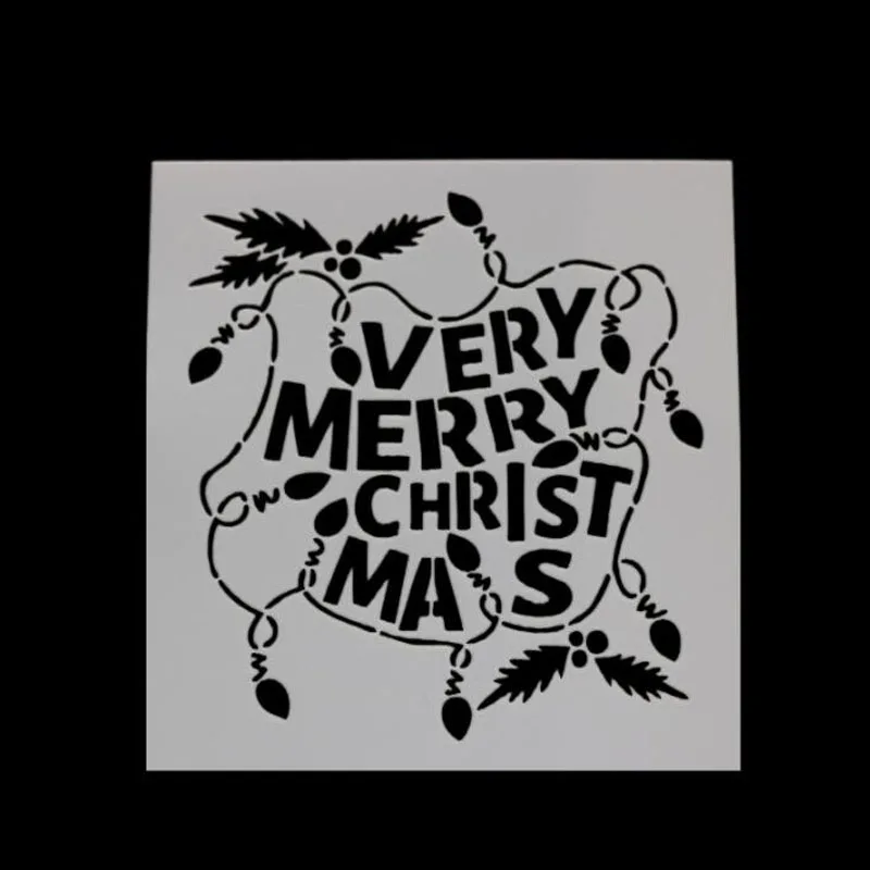 Шаблоны буквы рождественские поделки Скрапбукинг Фотоальбом декоративное