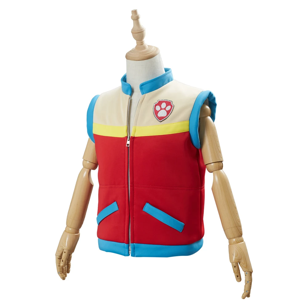 Костюм для косплея капитан Райдер детский жилет пальто повседневное