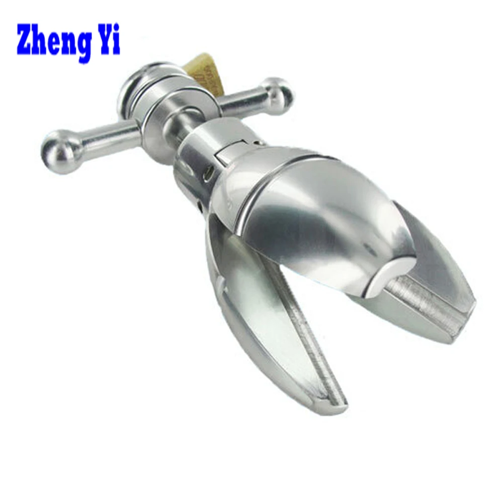 Анальная пробка из нержавеющей стали регулируемый расширитель ануса