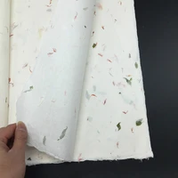 yun long xuan paper chinese calligraphy paper carta di riso chinese painting half ripe rice paper flower grass tea xuan paper