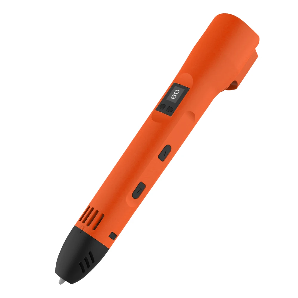 

2021 3D Pen Low and High Temperature Dual Mode LCD Screen 8-Speed Adjustable Support PLA PCL Printing Materials