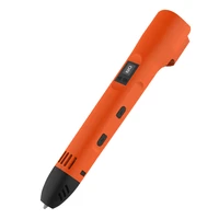 2021 3d pen low and high temperature dual mode lcd screen 8 speed adjustable support pla pcl printing materials