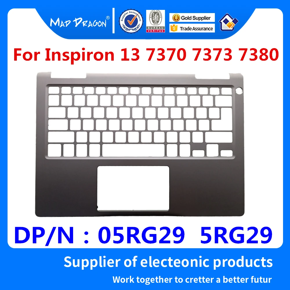 Новый оригинальный Упор для рук Верхняя Крышка корпуса в сборе Dell Inspiron 13 7370 7373 7380