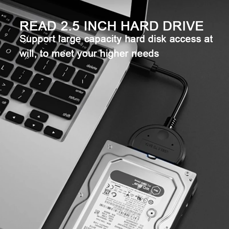 Переходник с Type C на Sata переходник высокого качества USB 3 1 адаптеры для HDD SSD 2 5