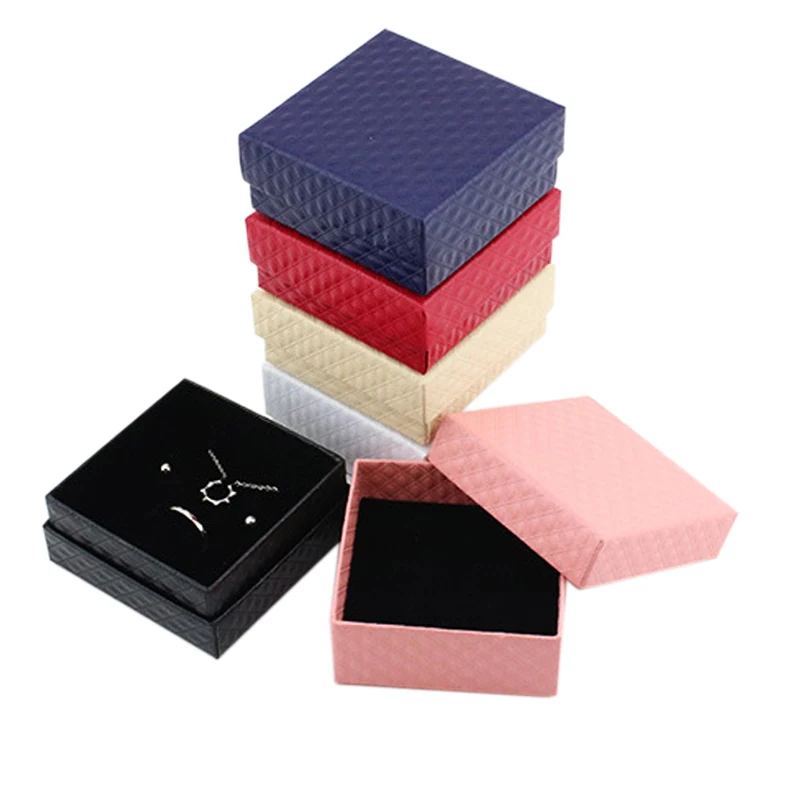 Розничная торговля картонный ювелирный набор Подарочная коробка кольцо
