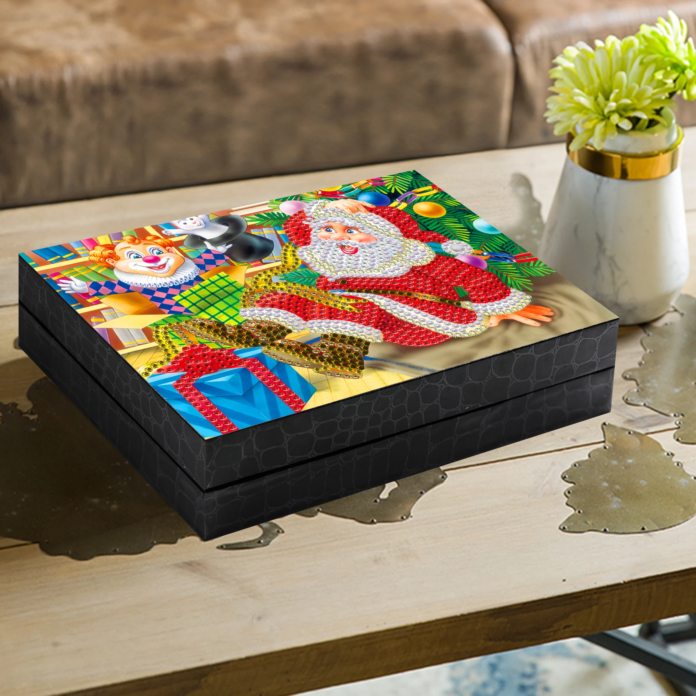 Шкатулка для ювелирных изделий сделай сам коробка специальной формы 5D алмазной