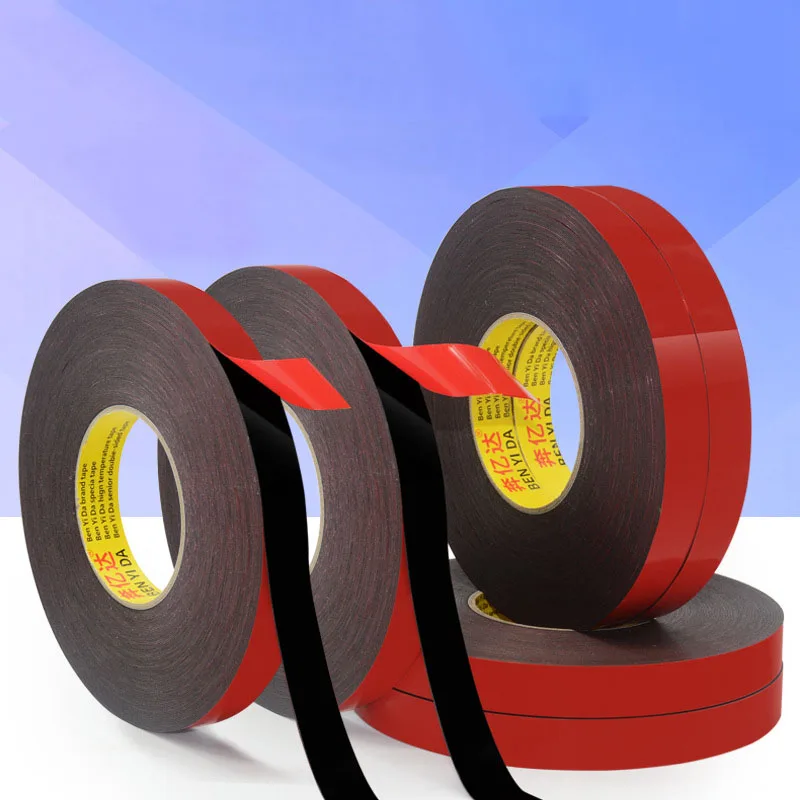 

10M 0.5cm-3cm Thickness Super Strong Double Side Adhesive Foam Tape For Mounting Fixing Pad Sticky