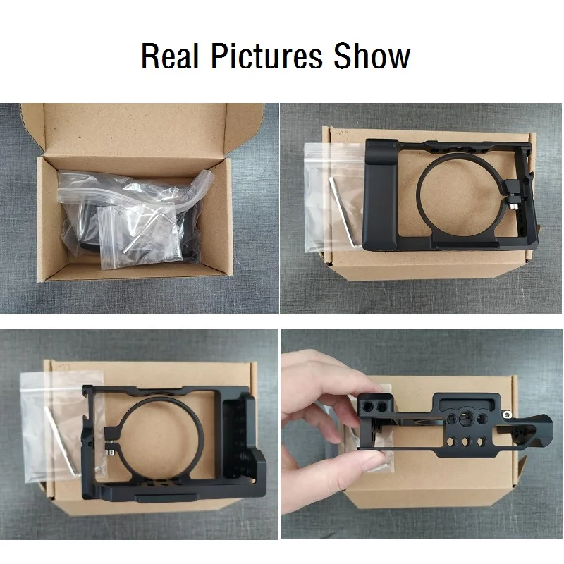 Pro для камеры Sony RX100 M7 защитный чехол из алюминиевого сплава с 1/4 отверстиями