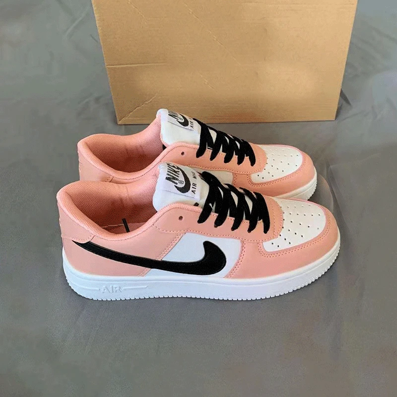 

Shoes female Korean version of the wild student board shoes trend new color matching low-cut white shoes ins sports casual shoes